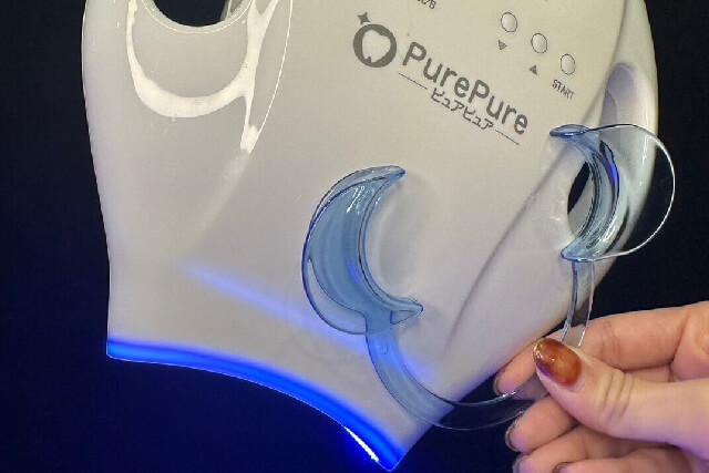 ホワイトニング専用の機器